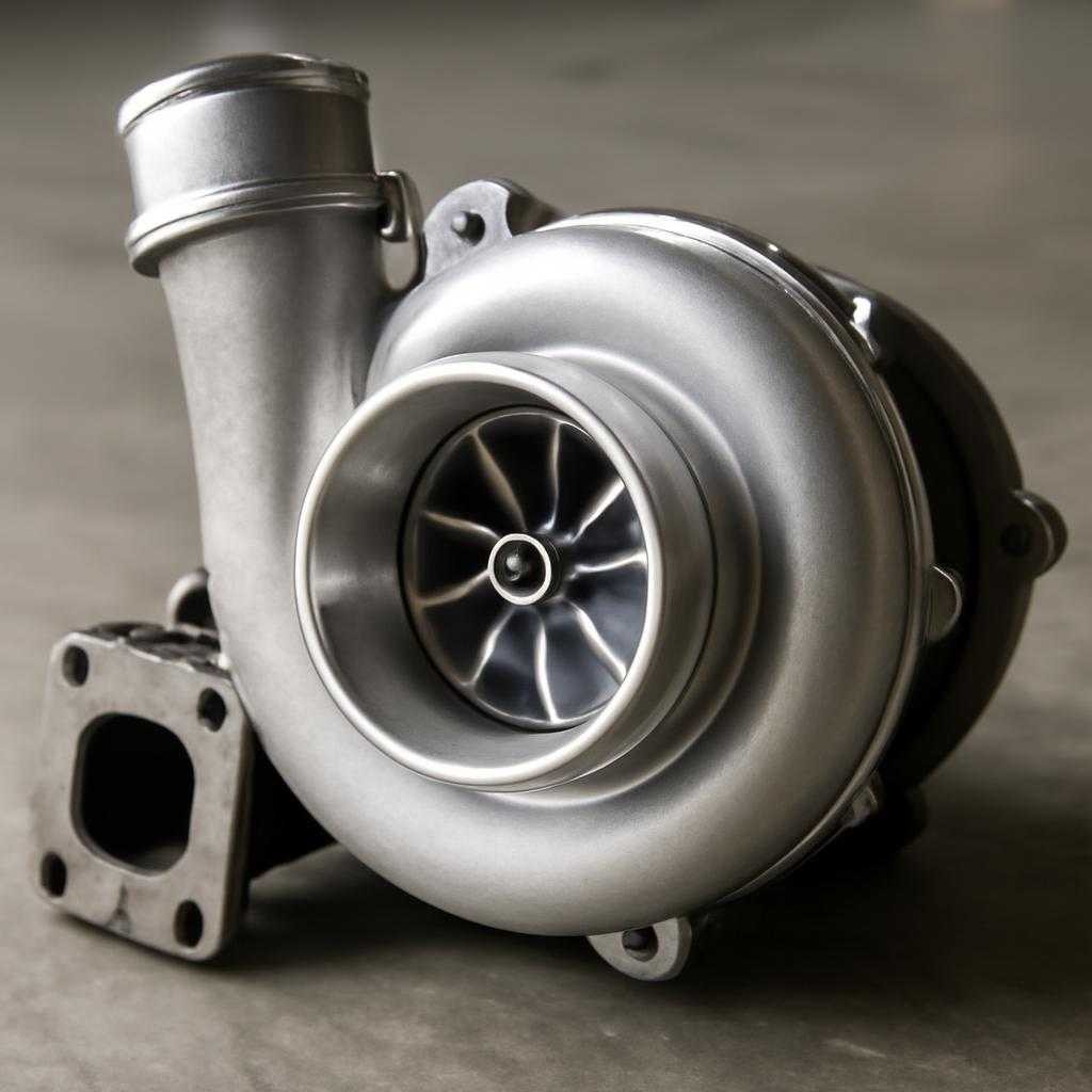 Компрессоры и крыльчатки для турбин в реальной работе мотора