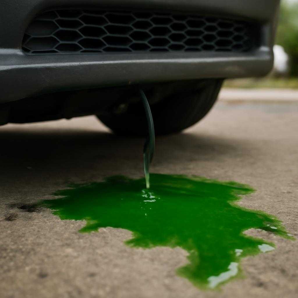 Где утекает антифриз: взгляд из бокса