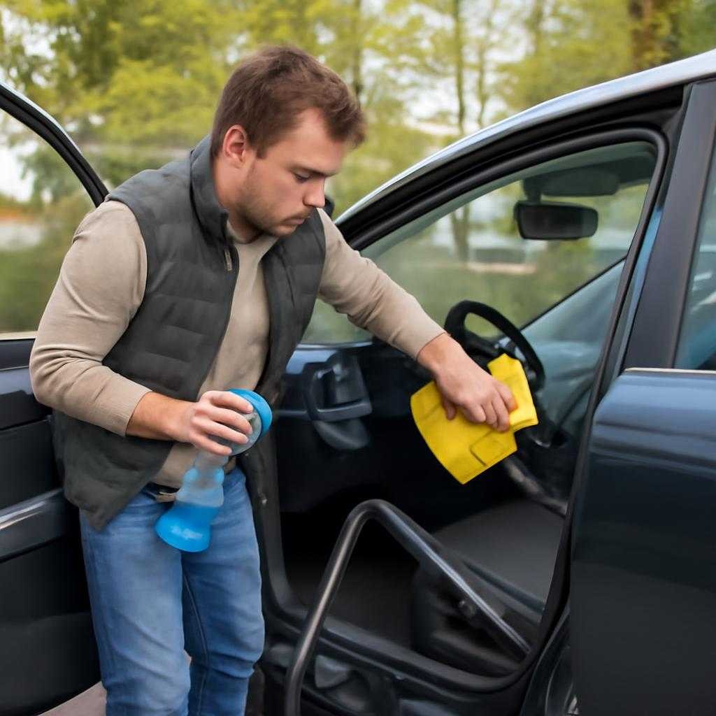 Весенняя уборка автомобиля без пропусков и лишних действий