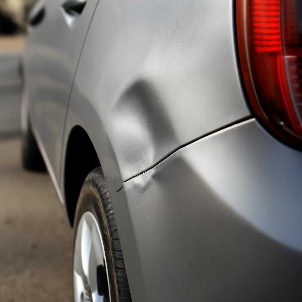 Как убрать вмятину на кузове без лишнего риска
