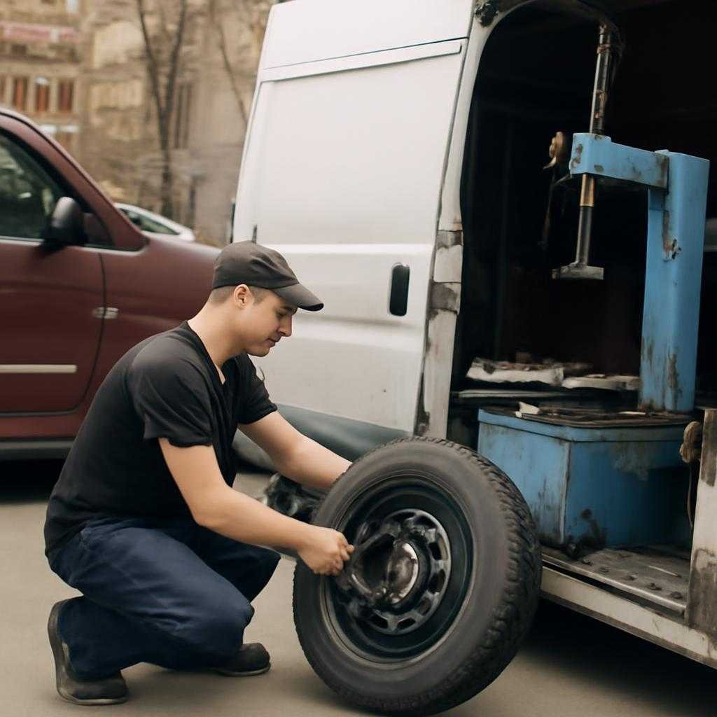 Выездной шиномонтаж в шахтах: когда дорога зовёт