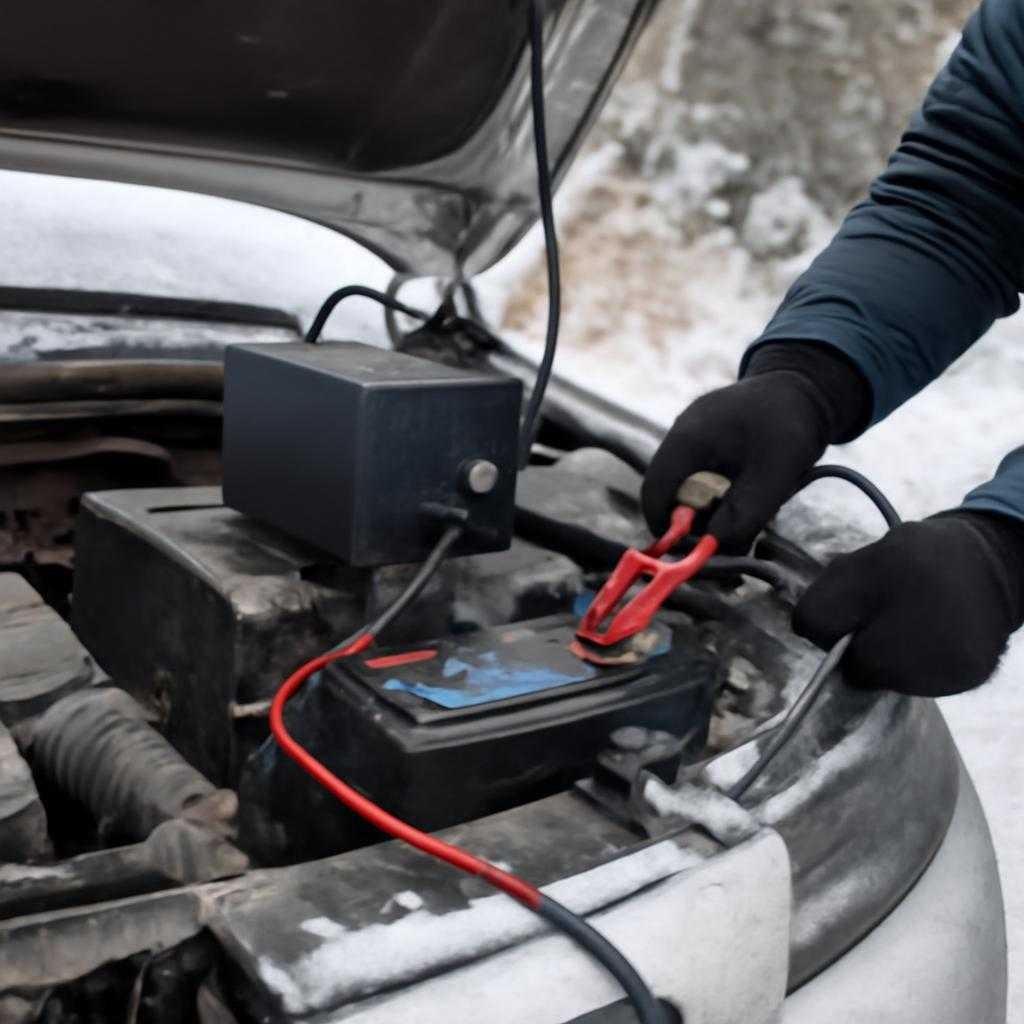 Дистанция для зимней подзарядки автоаккумулятора